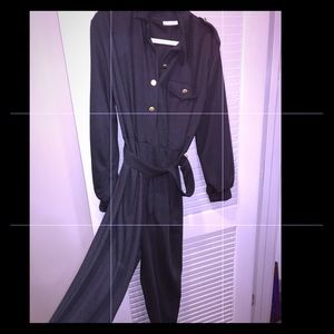 Zara black jumpsuit
